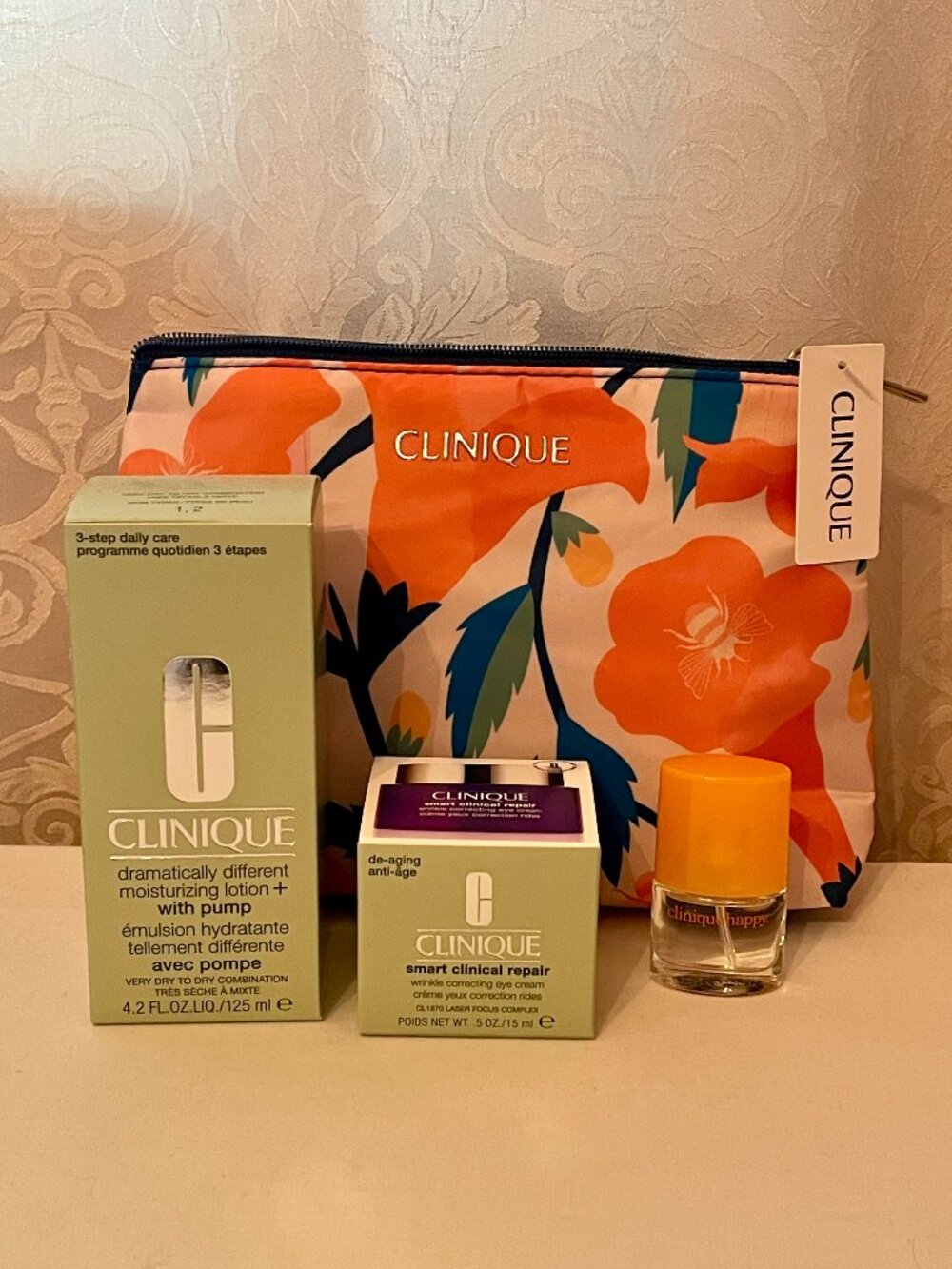Clinique Bundle - Smart Clinical Repair Eye Cream Moisturizing Lotion Full Size